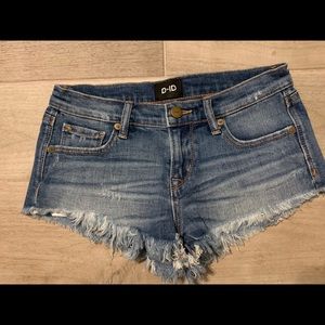 D-ID Denim Shorts Size 24